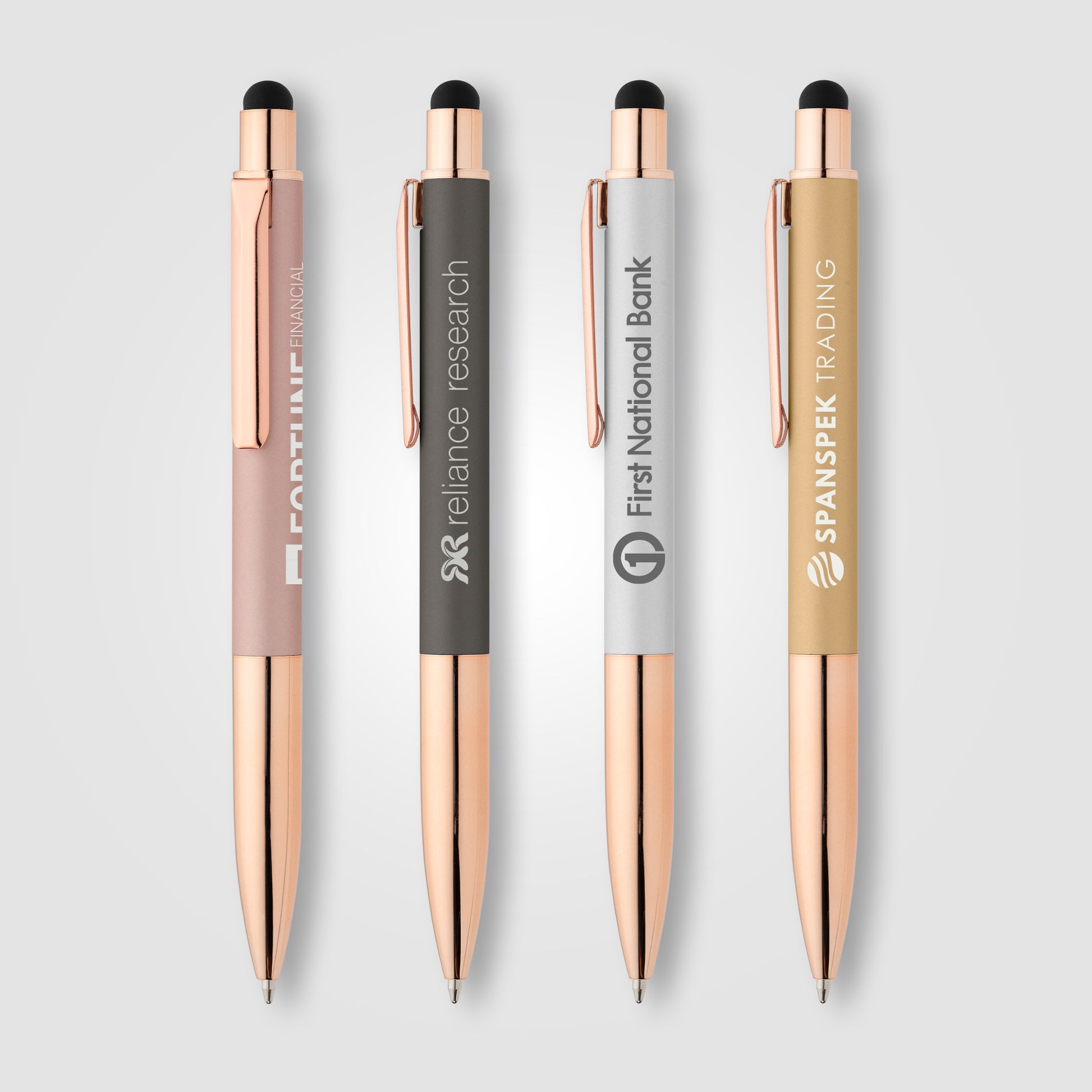 Baltic Softy Rose Gold Pen w/ Stylus-1