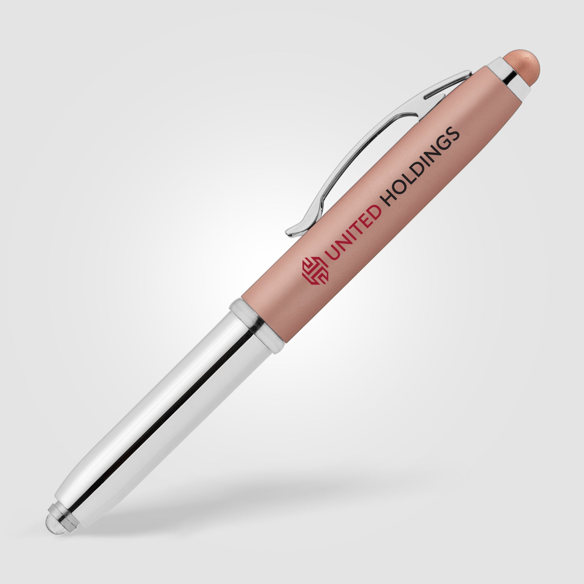 Vivano Softy Metallic Pen w/ LED Light and Stylus - ColorJet-zoom-4