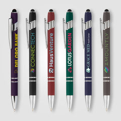 Image of the Ellipse Softy Gel Pen w/Stylus - ColorJet promotional product, SKU MTK-C.