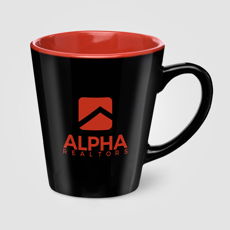 Splash - 12 oz. Two Tone Ceramic Mug-zoom-