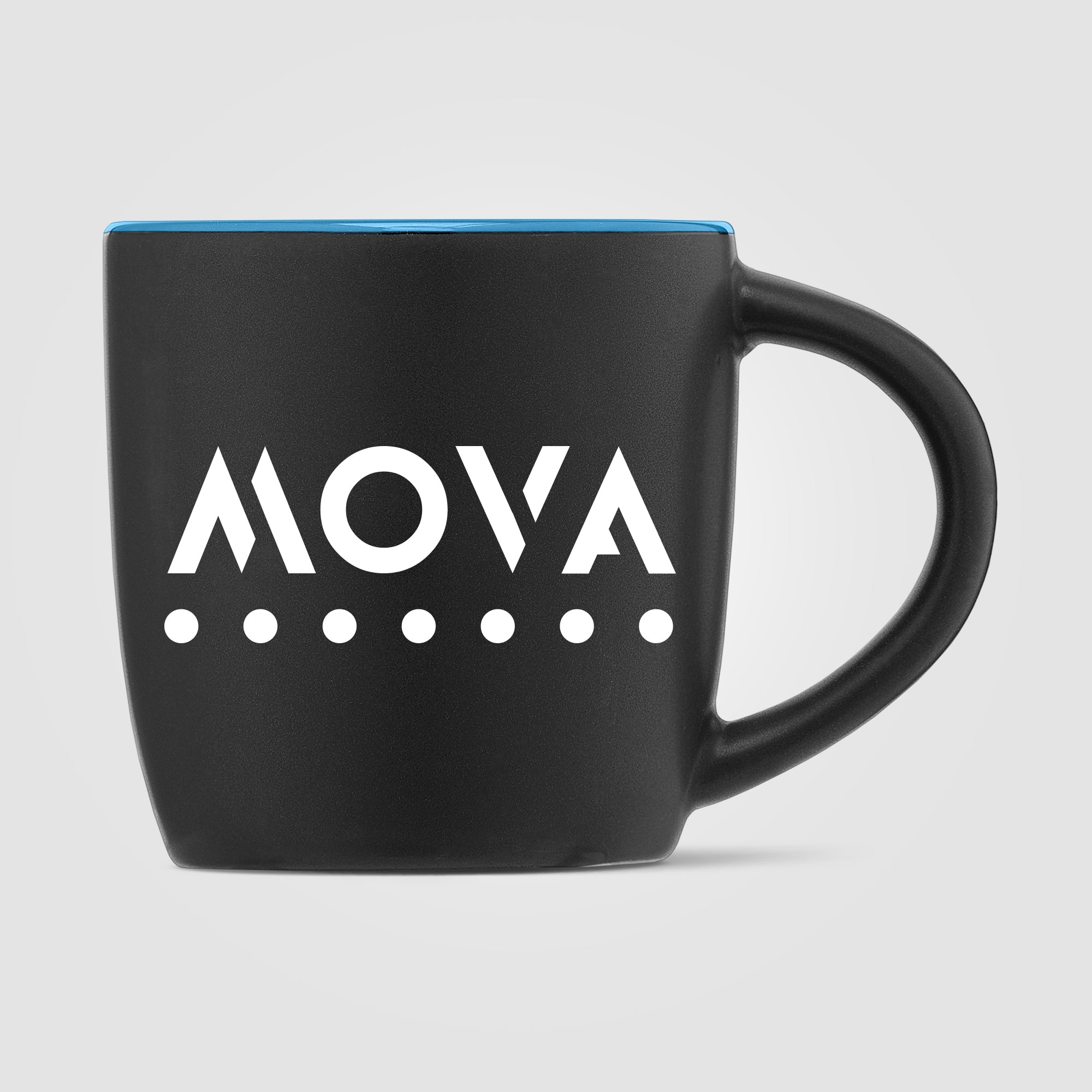 Zanzibar - 12 oz. Matte Black Ceramic Mug with ColorPop-zoom-2