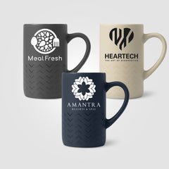 Image of the Café Chalet - 13 oz. Ceramic Mug - Silk Screen promotional product, SKU MVH.