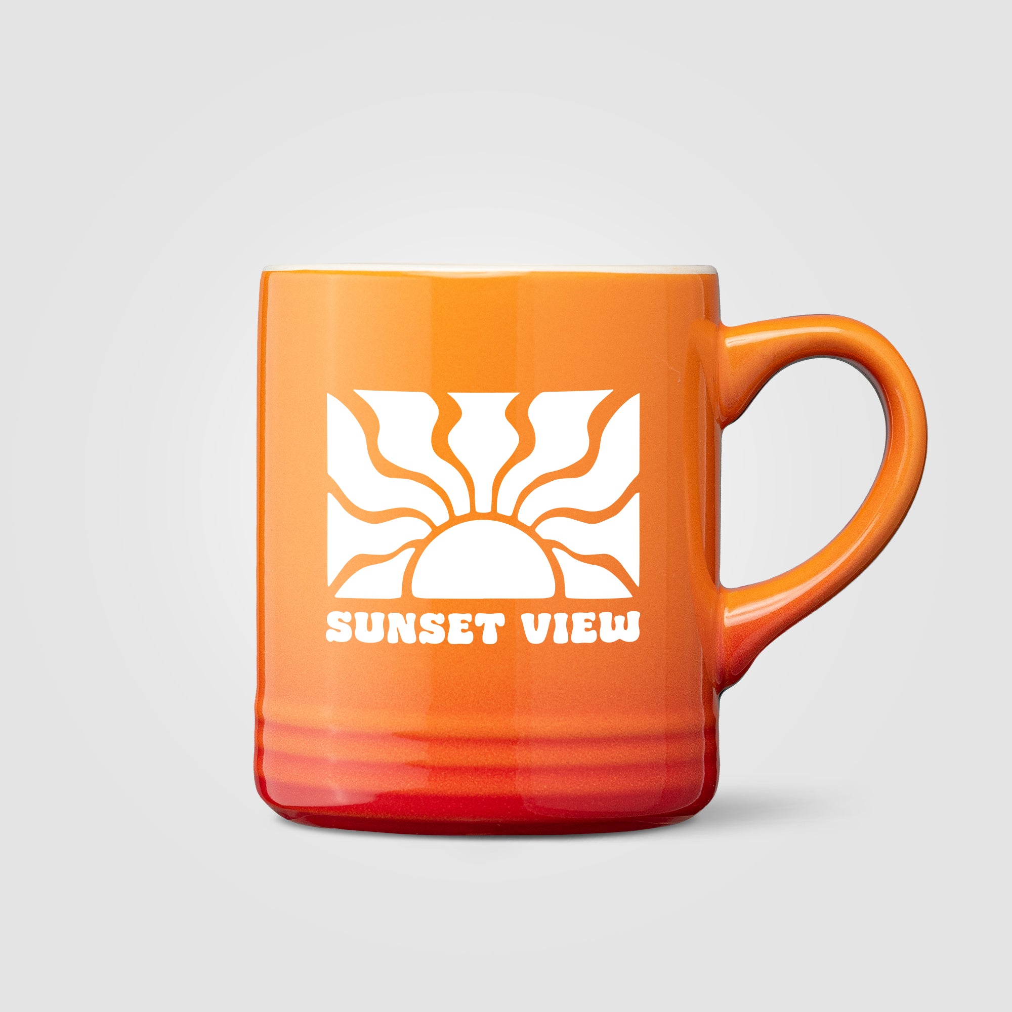 Corin Ceramic Ombre Silhouette Mug - 12oz-zoom-6