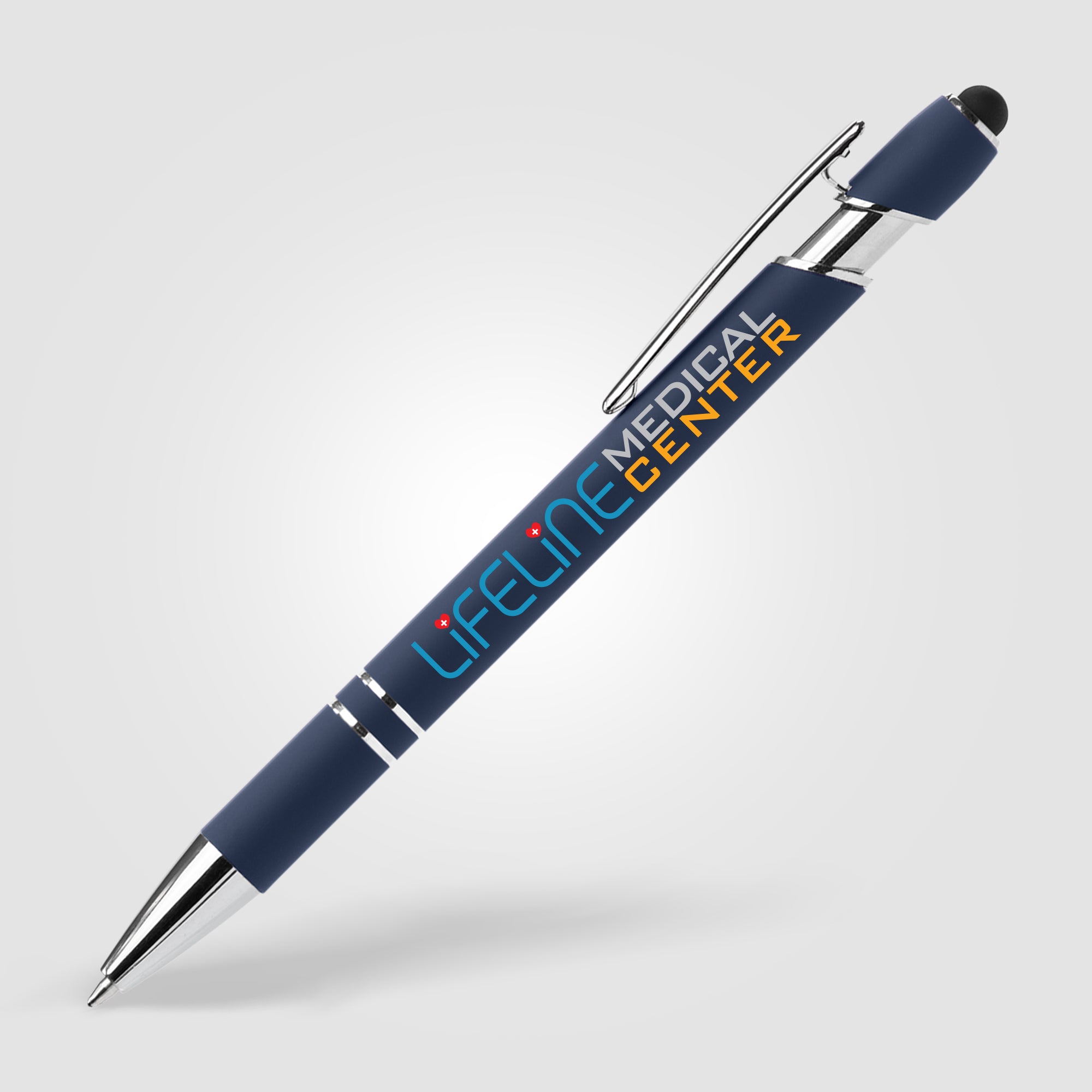 Ellipse Softy Recycled Aluminum Pen w/ Stylus + Anti-Fraud Ink - ColorJet-zoom-4