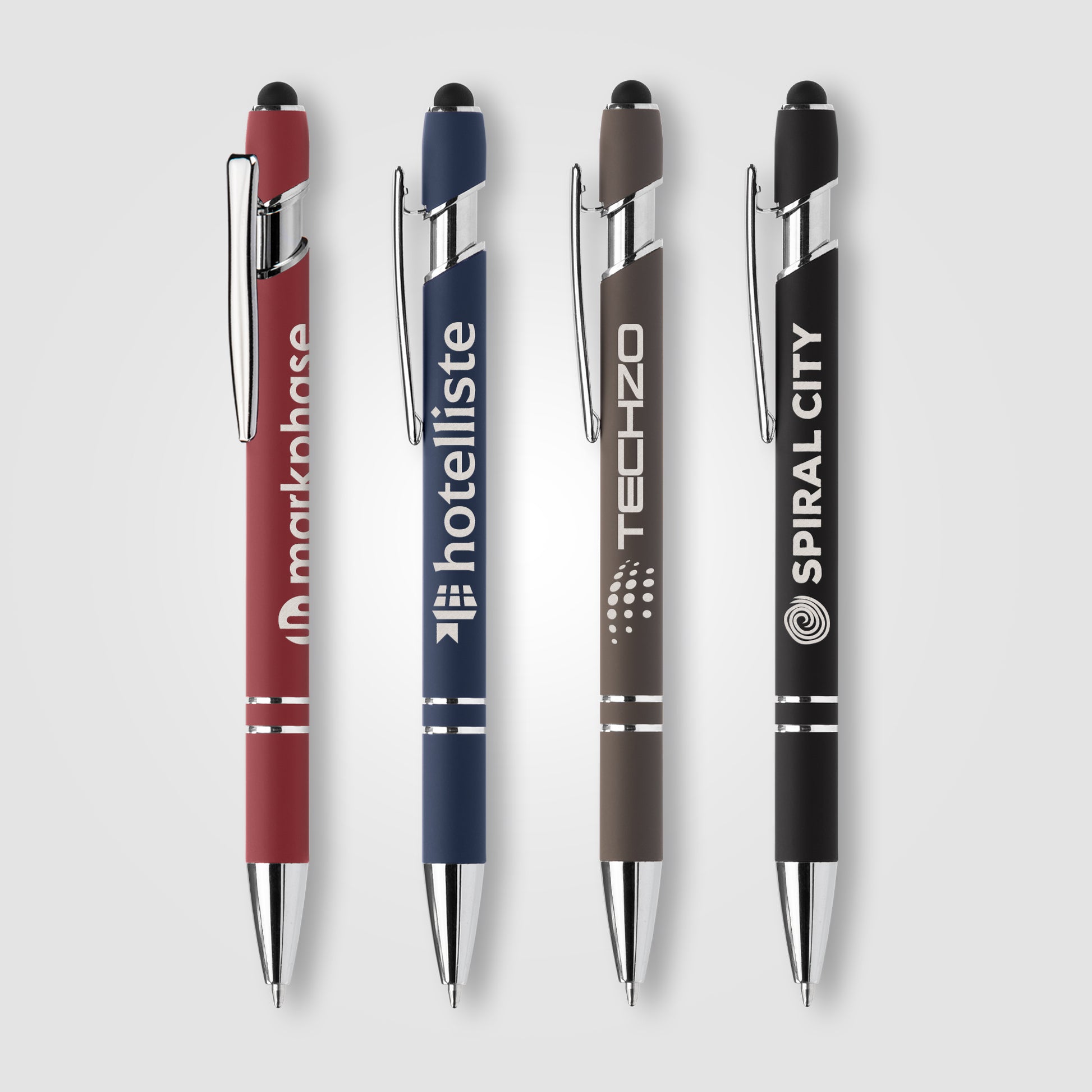 Ellipse Softy Recycled Aluminum Pen w/ Stylus + Anti-Fraud Ink-1