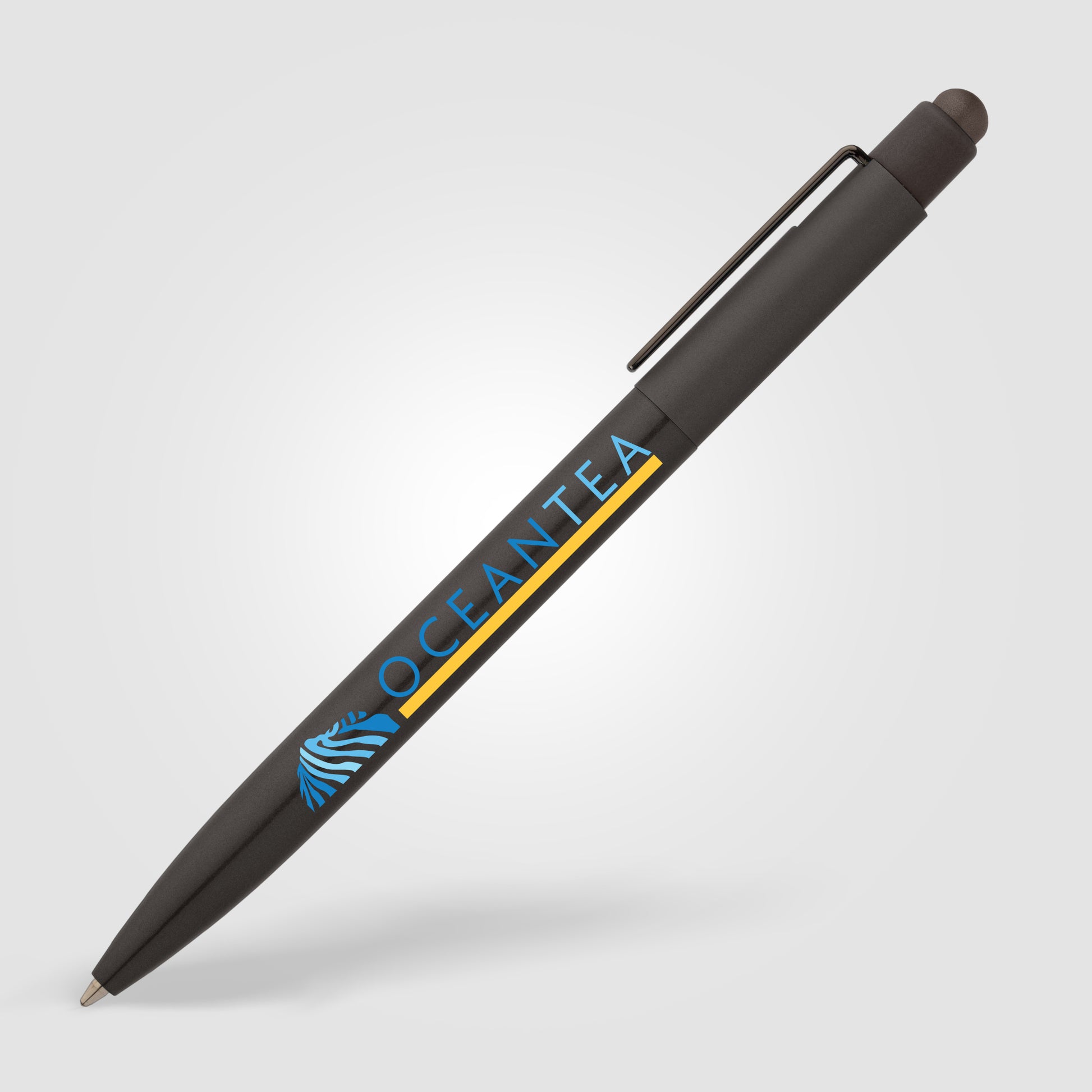 Evo Softy Recycled Aluminium Pen w/ Stylus - ColorJet-3