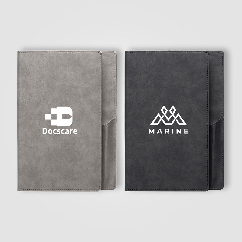 Momento Recycled Plastic Suede Texture Journal - A5-zoom-