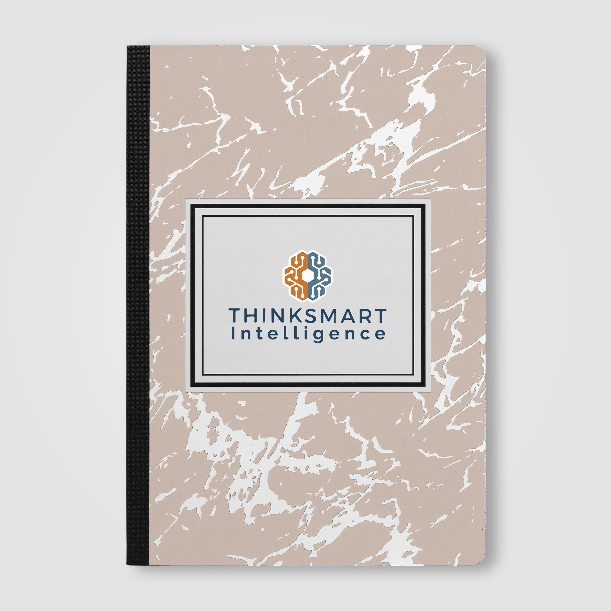 Slate FSC Paper Marble Hardcover Composition Notebook – A5 -ColorJet-zoom-3