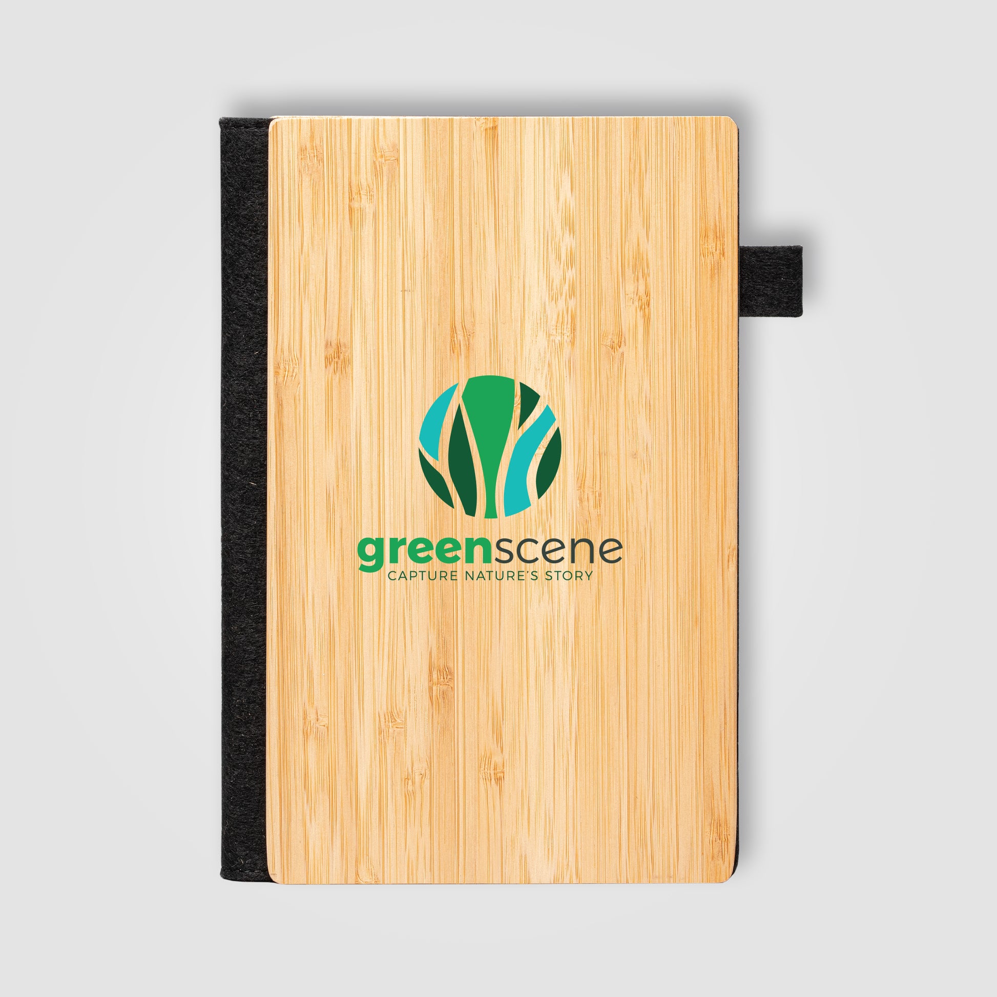 Image of the Wesen Bamboo Refillable Journal - A5 - ColorJet promotional product, SKU NCP-C.