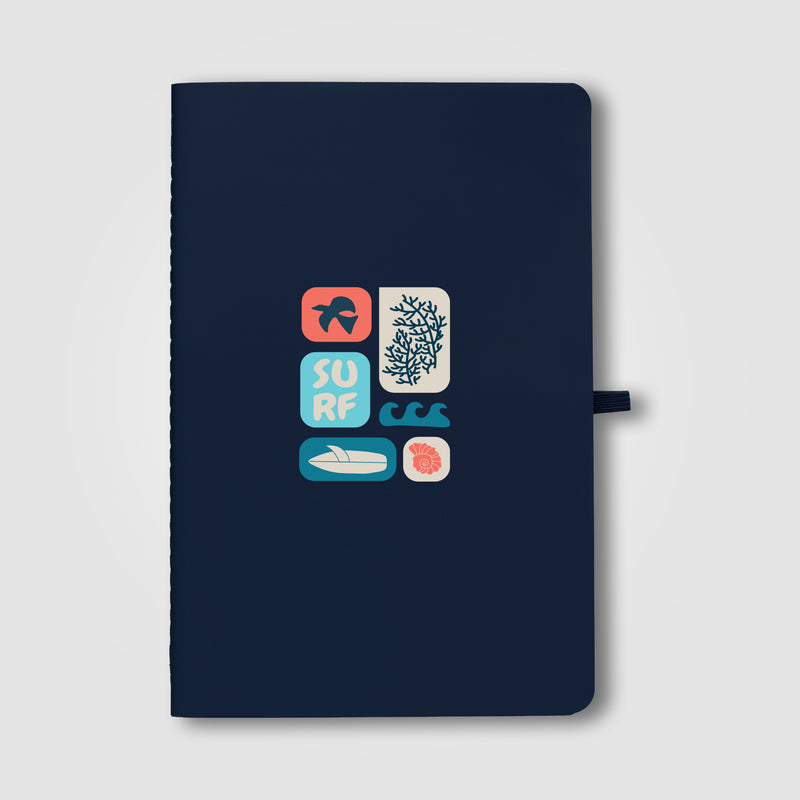 Monolith Stone Paper Soft Touch Lined Journal - A5 - ColorJet-zoom-
