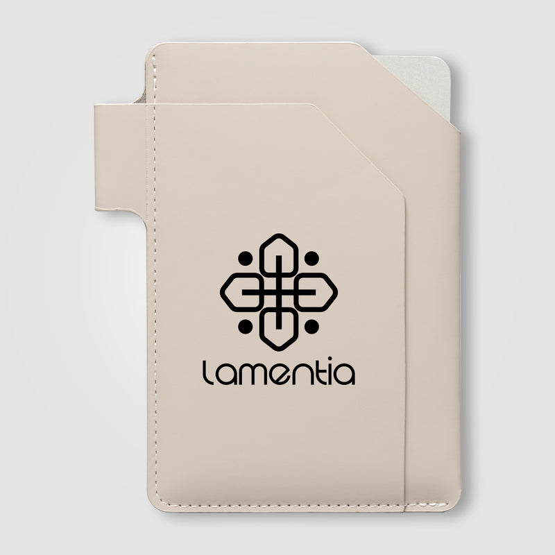 Malmö Recycled PU Passport Holder Notebook - A6-zoom-
