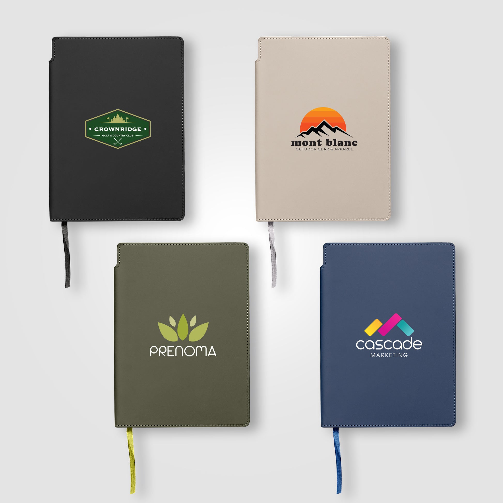Malmö Recycled PU Soft Cover Extended Journal - A5 - ColorJet-1