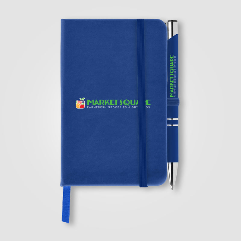Miller Notebook & Tres-Chic Softy Pen Gift Set - ColorJet-zoom-