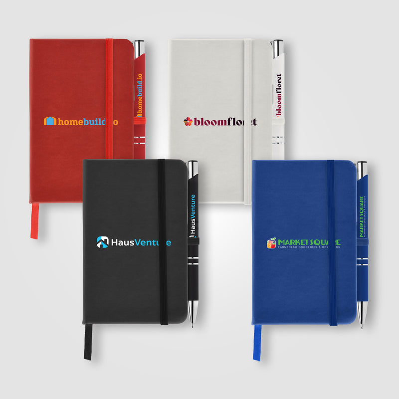 Miller Notebook & Tres-Chic Softy Pen Gift Set - ColorJet-zoom-