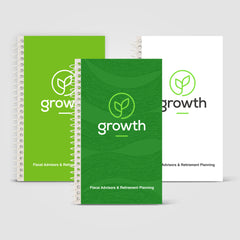 Image of the SimpliColor Side Bound Flip Pad - (Digital Full Color) Cover Notebook promotional product, SKU NTH.