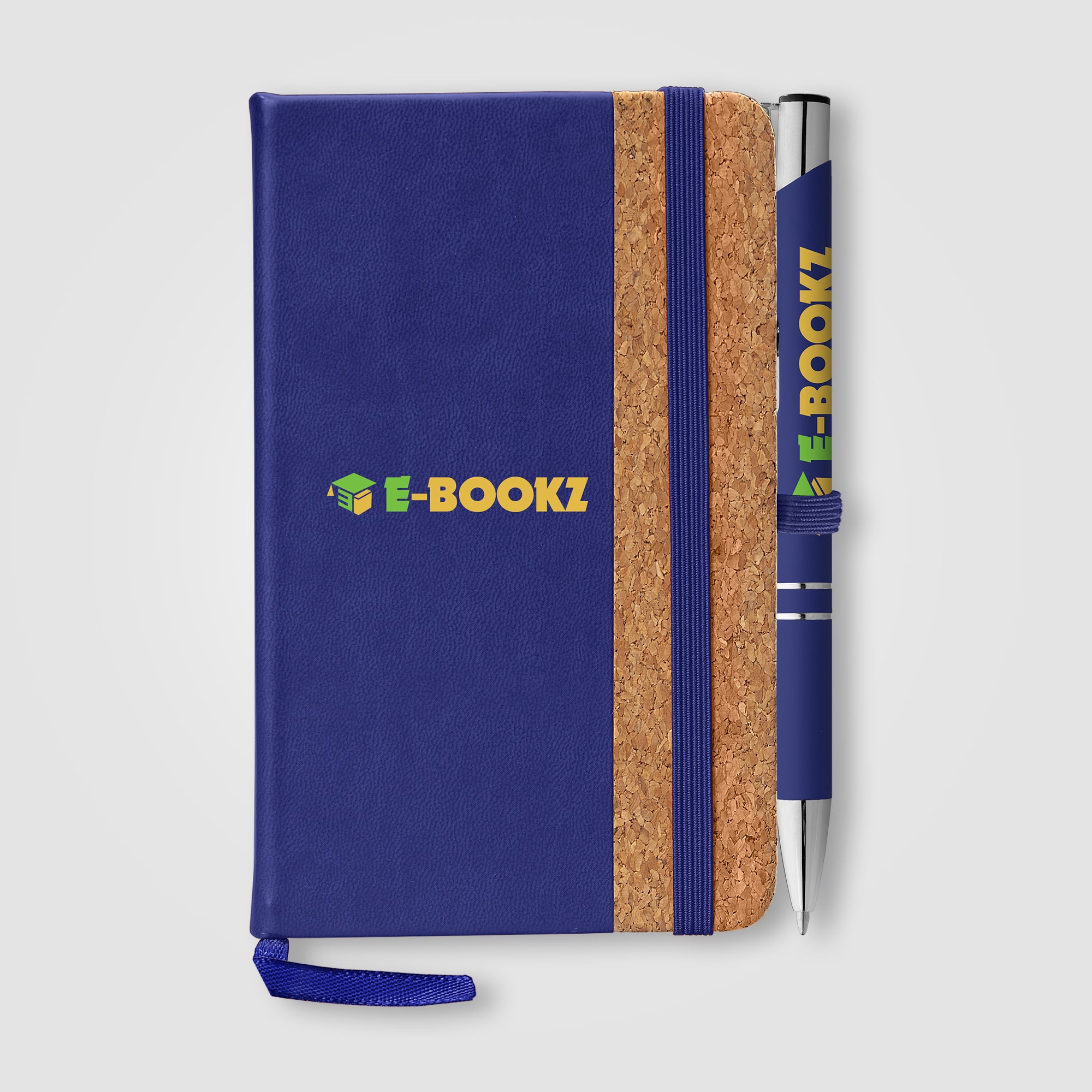 Miller Cork Notebook & Tres-Chic Pen Gift Set - ColorJet-zoom-3