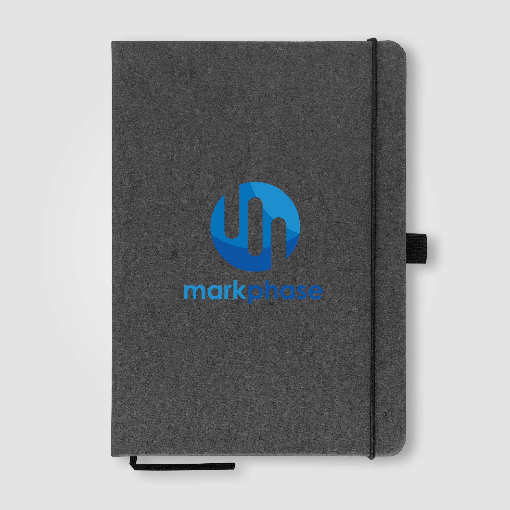 Carson 5.8" x 8.3" Recycled PU Leather Notebook - ColorJet