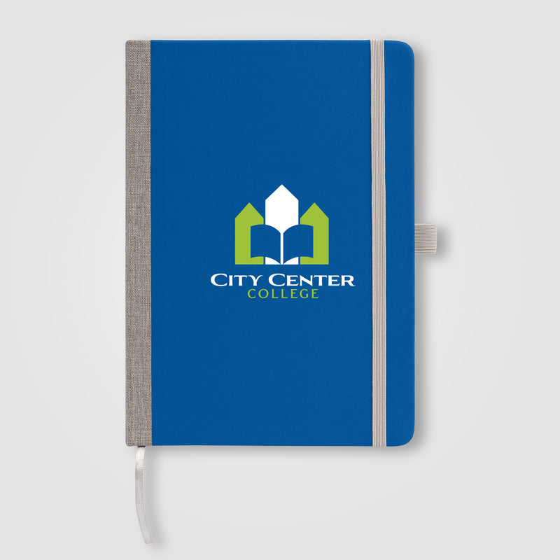 Steinbeck Recycled Hard Cover Journal - A5 5.9" x 8.3" - ColorJet-zoom-