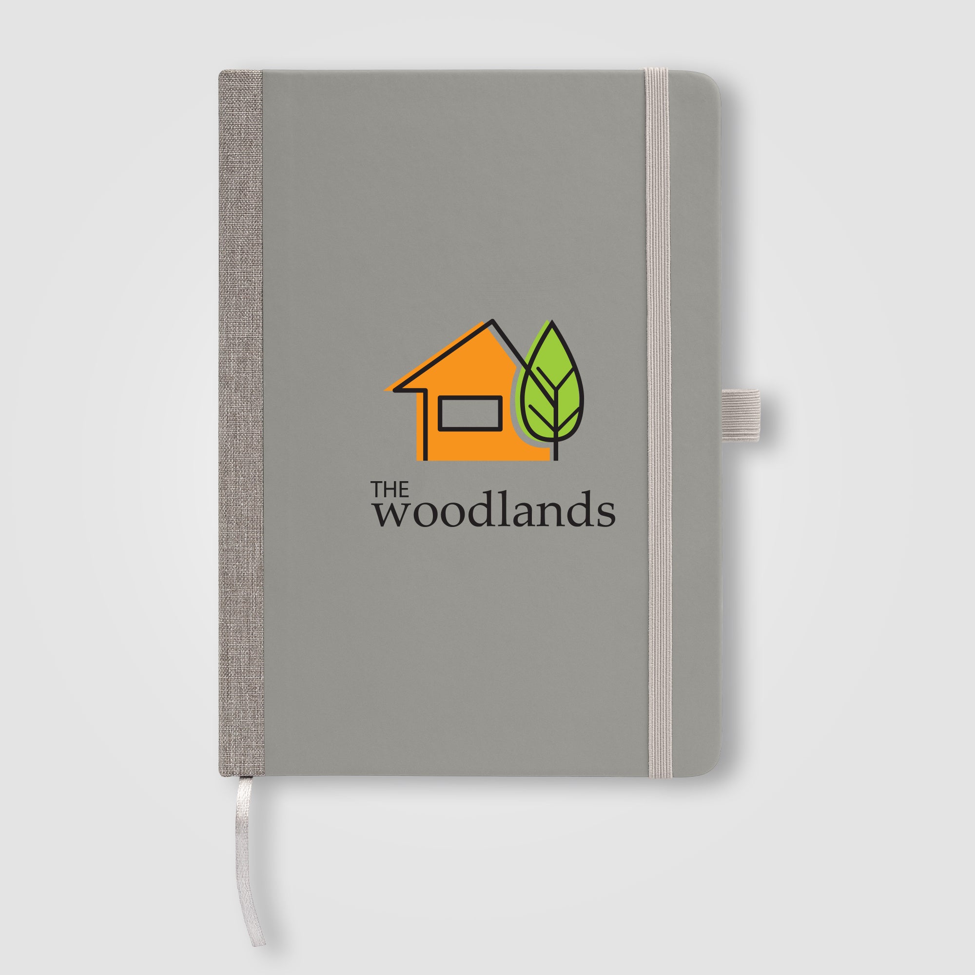 Steinbeck Recycled Hard Cover Journal - A5 5.9" x 8.3" - ColorJet-zoom-3