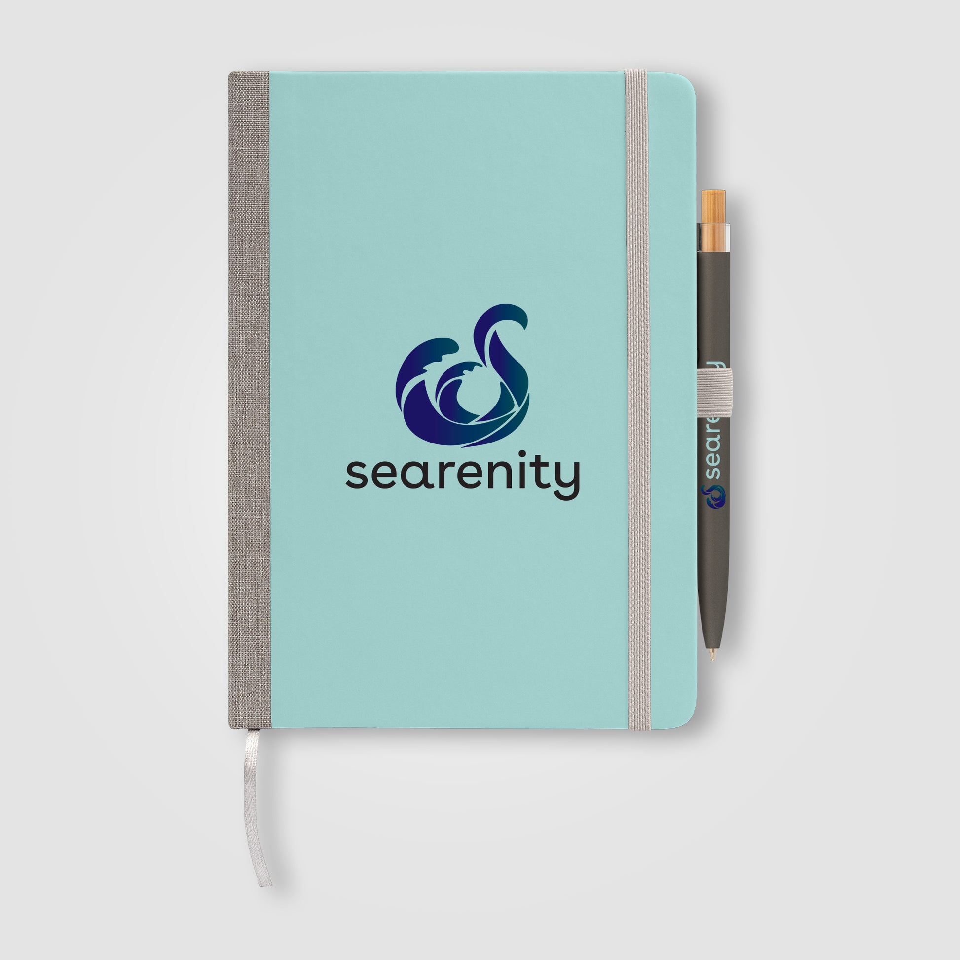 Steinbeck Recycled Hard Cover Journal & Pen Set - A5 5.9" x 8.3"-6