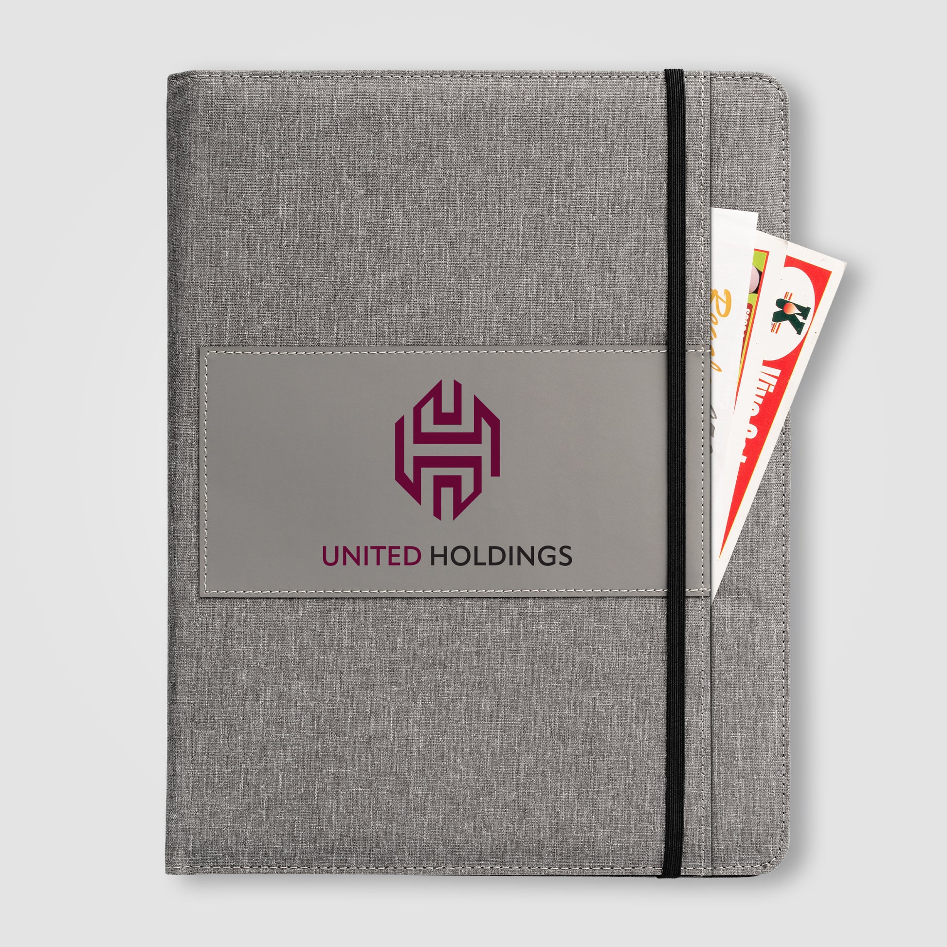 Image of the Urban RPET Portfolio Notebook - 12.6" x 9.84"x .40" - ColorJet promotional product, SKU NXR-C.