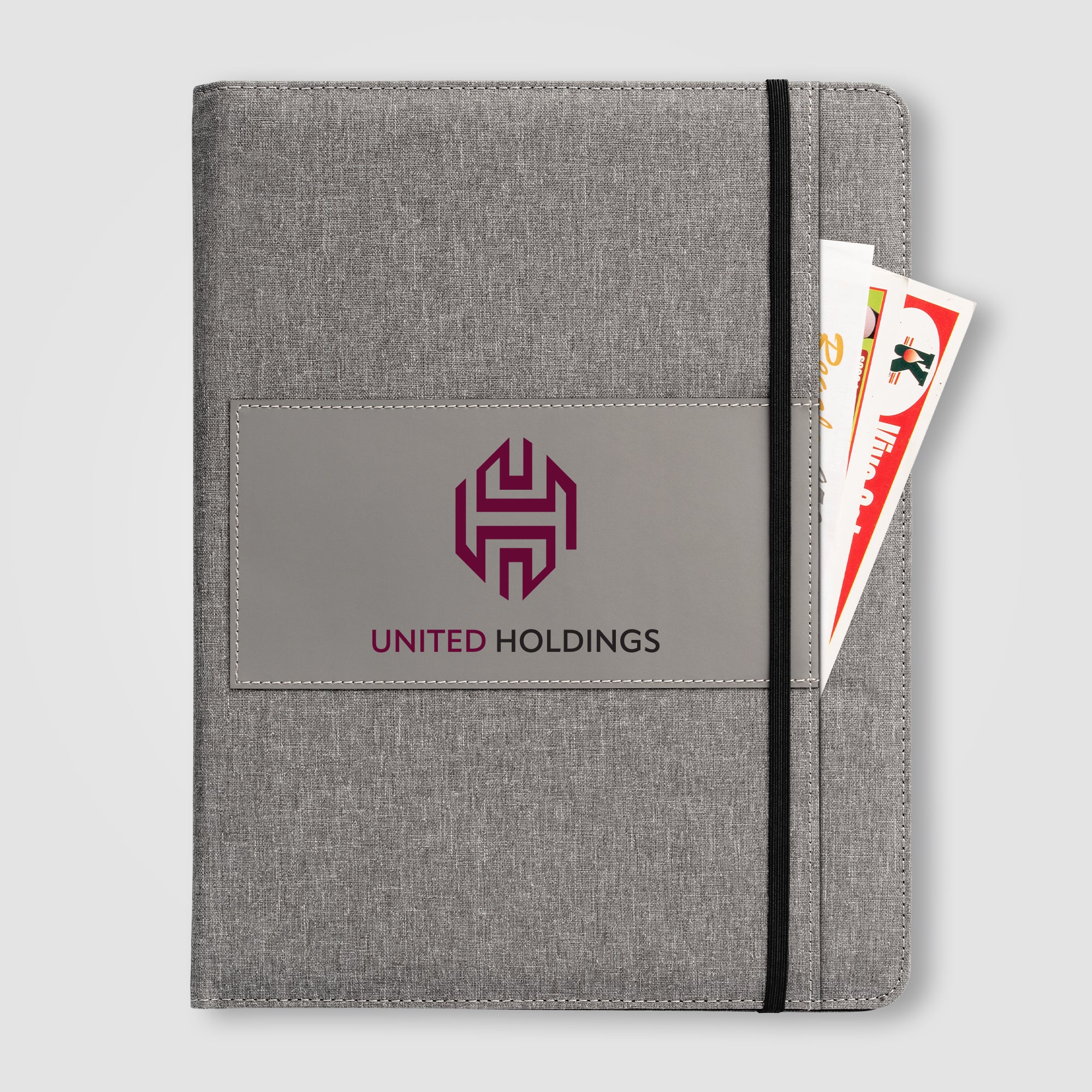 Image of the Urban RPET Portfolio Notebook - 12.6" x 9.84"x .40" - ColorJet promotional product, SKU NXR-C.