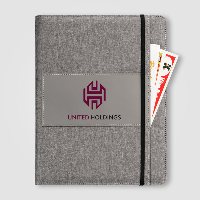 Urban RPET Portfolio Notebook - 12.6" x 9.84"x .40" - ColorJet-zoom-