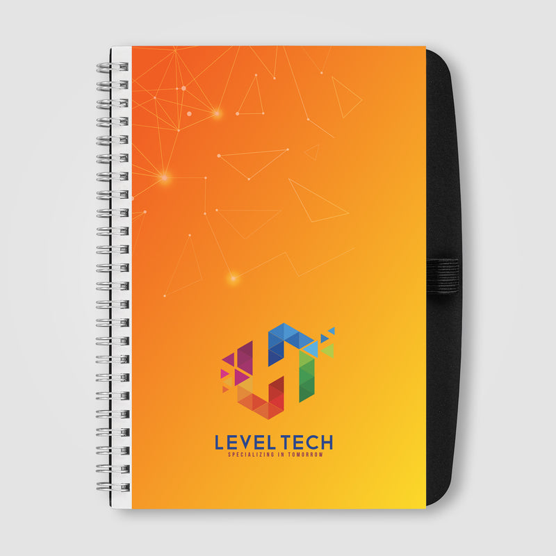 SimpliColor Hard Cover Spiral Notebook - A5 - Simplicolor-zoom-