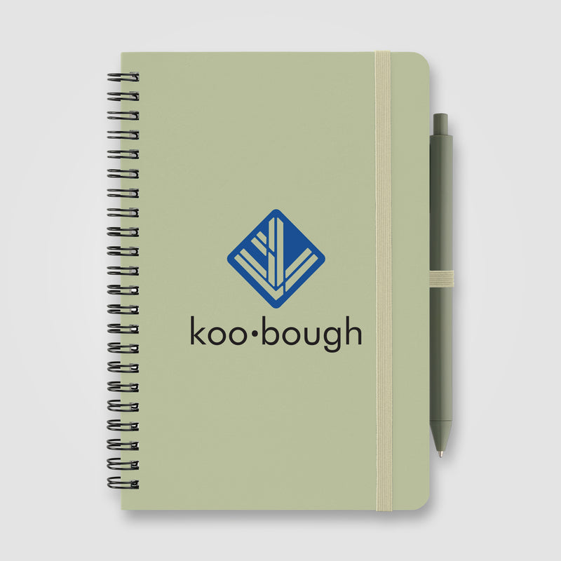 Höga Repreve Spiral Jotter Notepad - A5 - ColorJet-zoom-