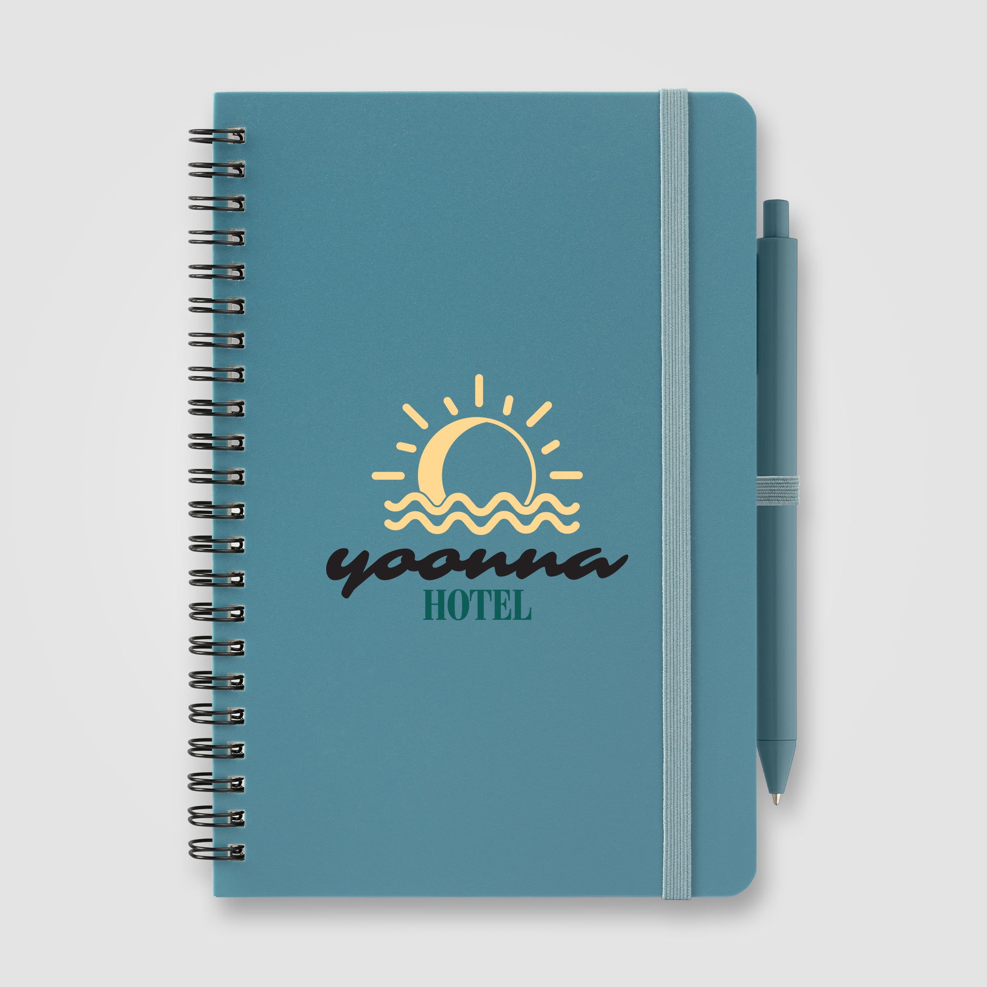 Höga Repreve Spiral Jotter Notepad - A5 - ColorJet-6