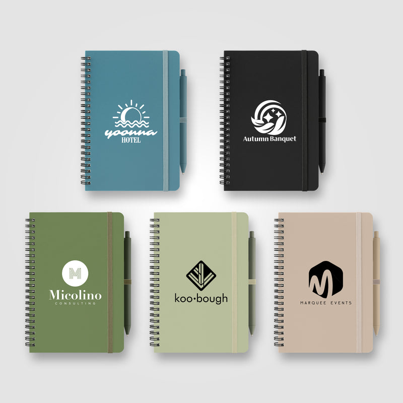Höga Repreve Spiral Jotter Notepad - A5-zoom-