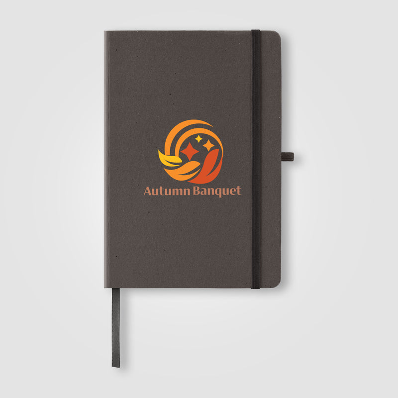 Terra Recycled Milk Carton Hard Cover Notebook - A5 -ColorJet-zoom-