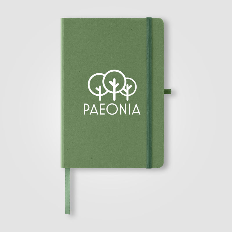 Terra Recycled Milk Carton Hard Cover Notebook - A5-zoom-