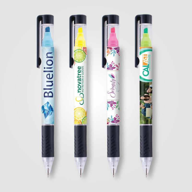 Duplex Pen & Highlighter Combo (Digital Full Color Wrap)-zoom-
