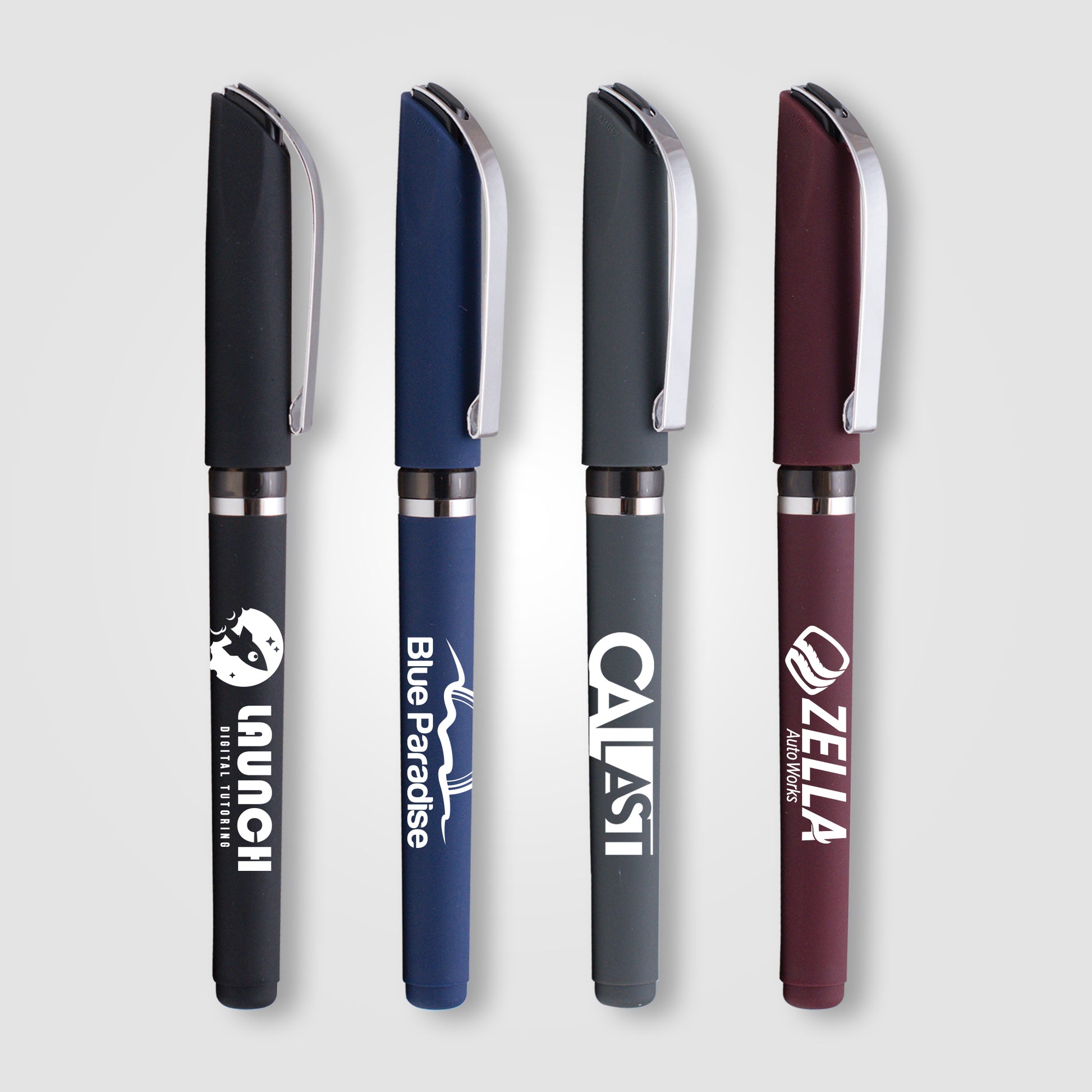 Image of the Riverside Softy Gel Pen promotional product, SKU PRV.