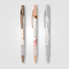 Image of the Elite Plastic Matte Metallic Pen - SimpliColor promotional product, SKU PWS.