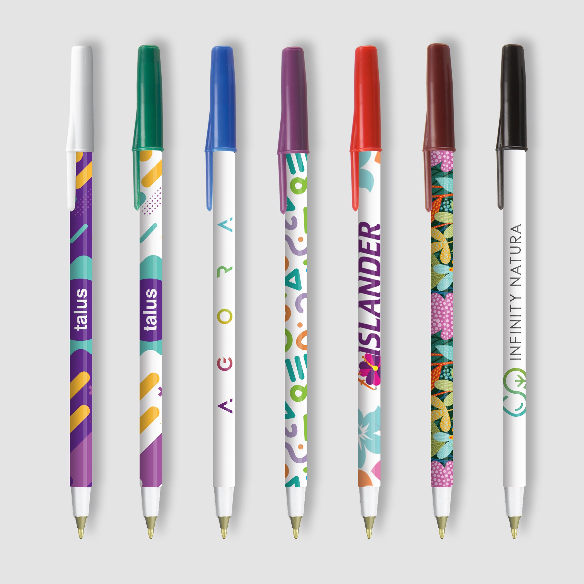Image of the Superball Pen (Digital Full Color Wrap) promotional product, SKU SBR.