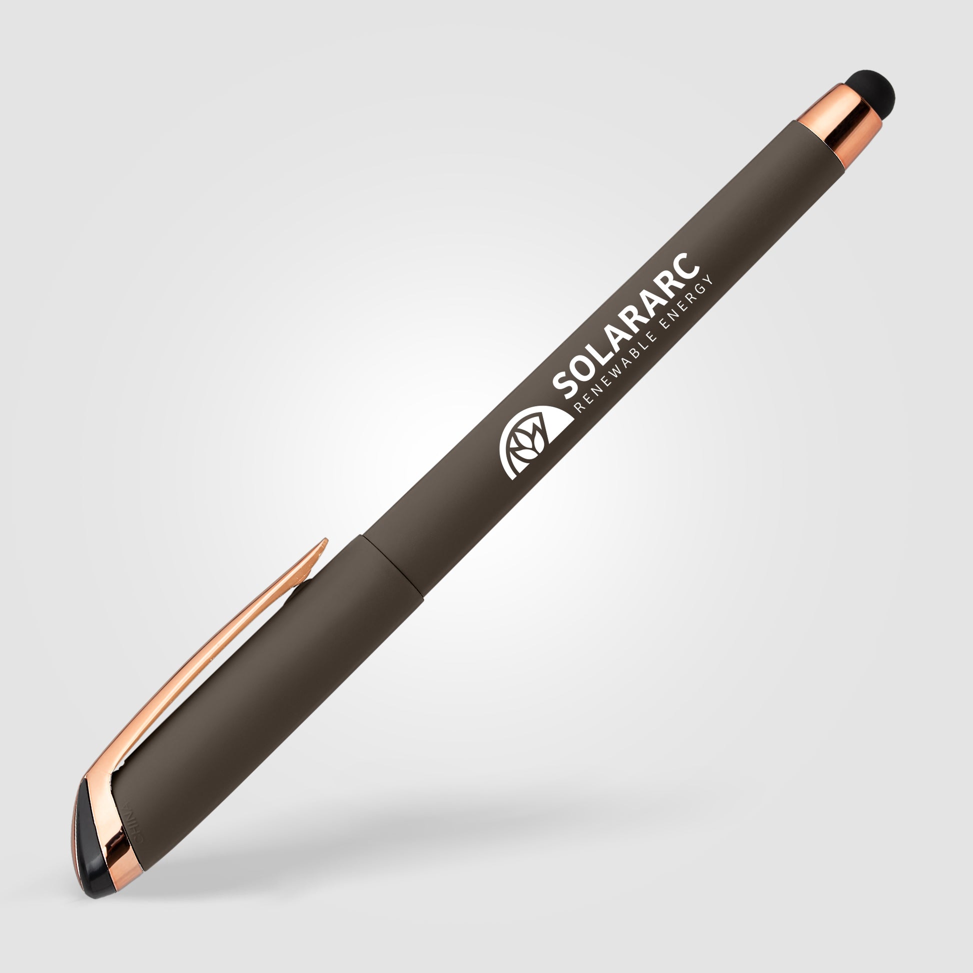 Gazelle Gel Softy Rose Gold Pen w/ Stylus-4