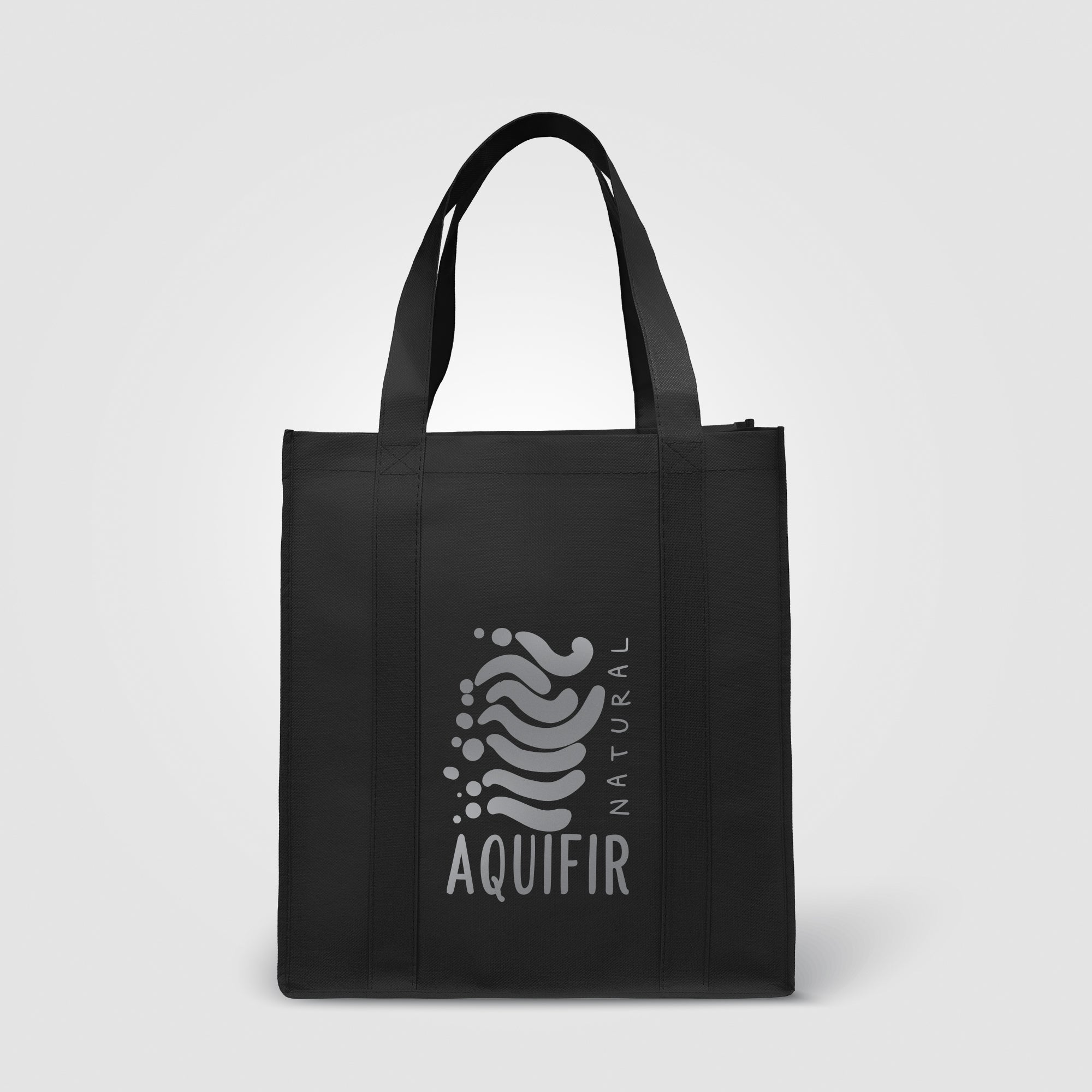 North Park - Non-Woven Shopping Tote Bag - Metallic imprint