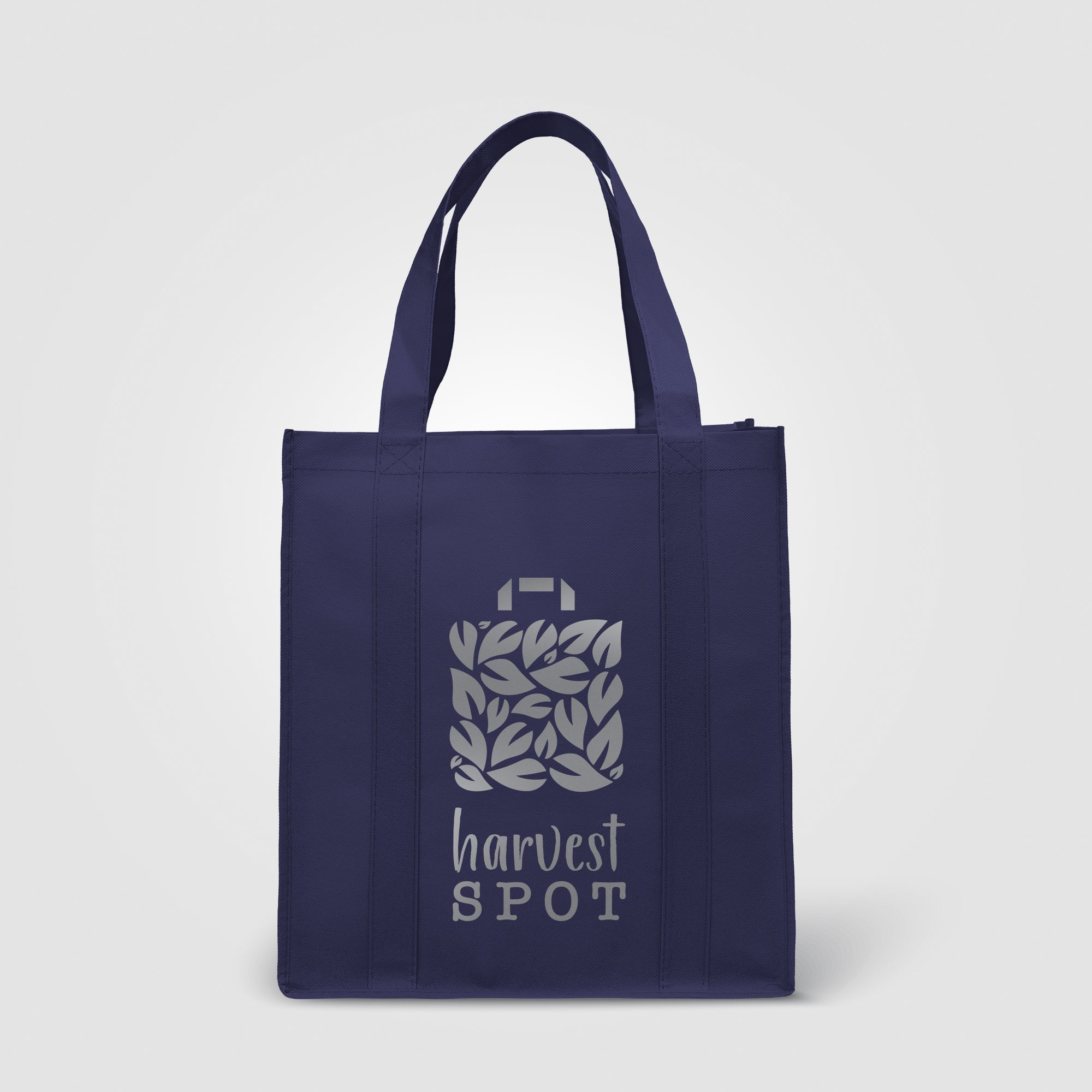North Park - Non-Woven Shopping Tote Bag - Metallic imprint-zoom-3