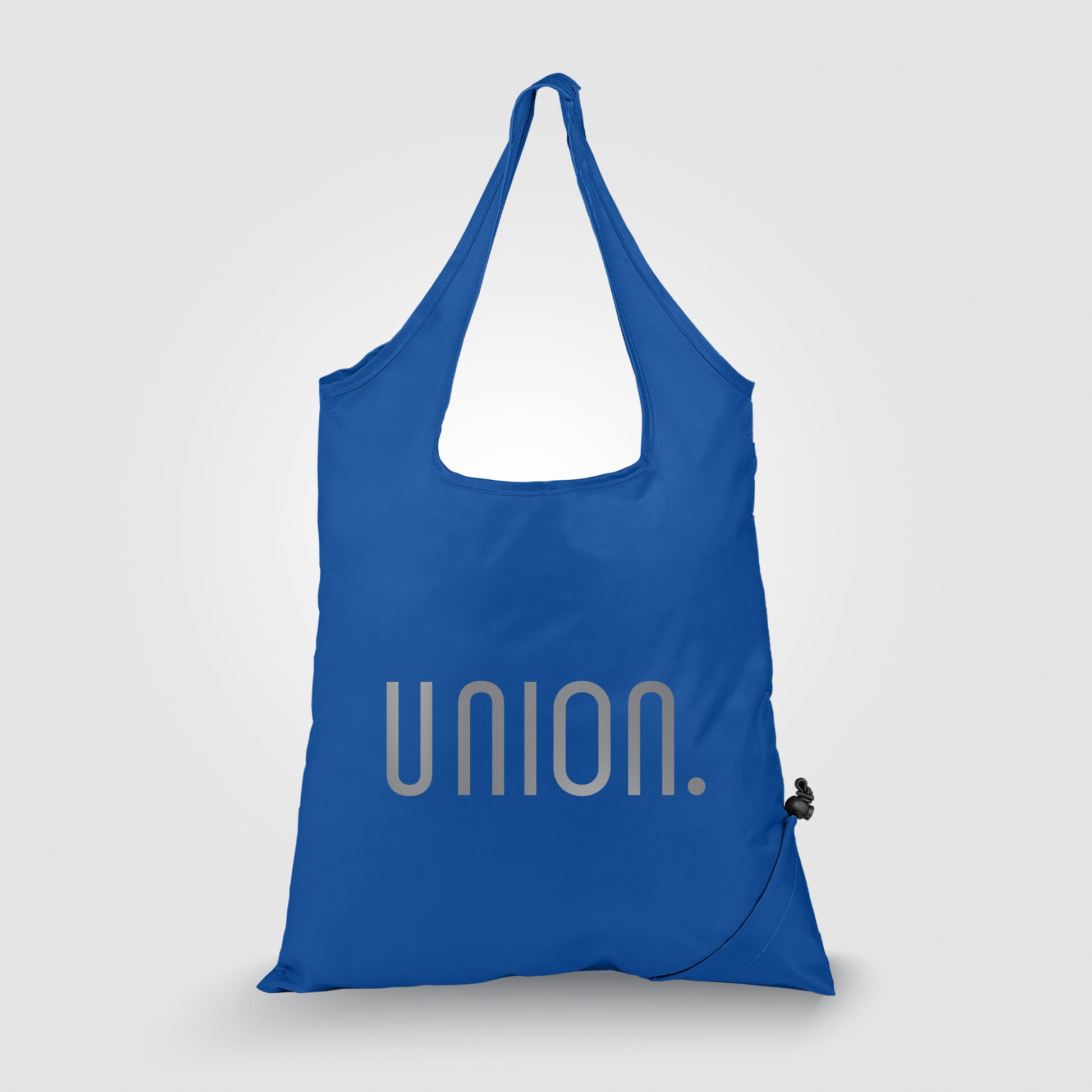Capri - Foldaway Shopping Tote Bag - 210D Polyester - Metallic imprint-3