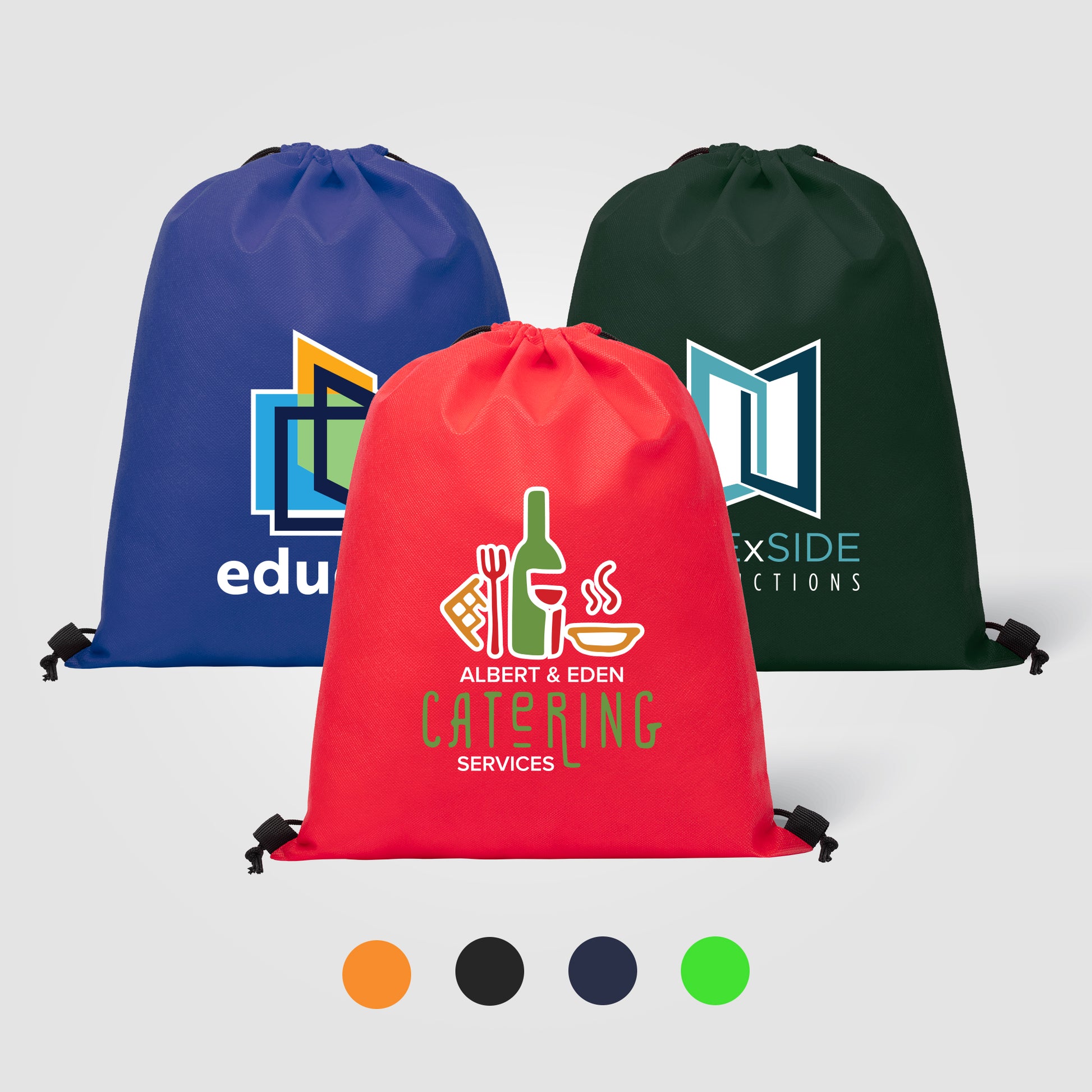 Gateway - Non-Woven Drawstring Backpack - Heat Transfer-1