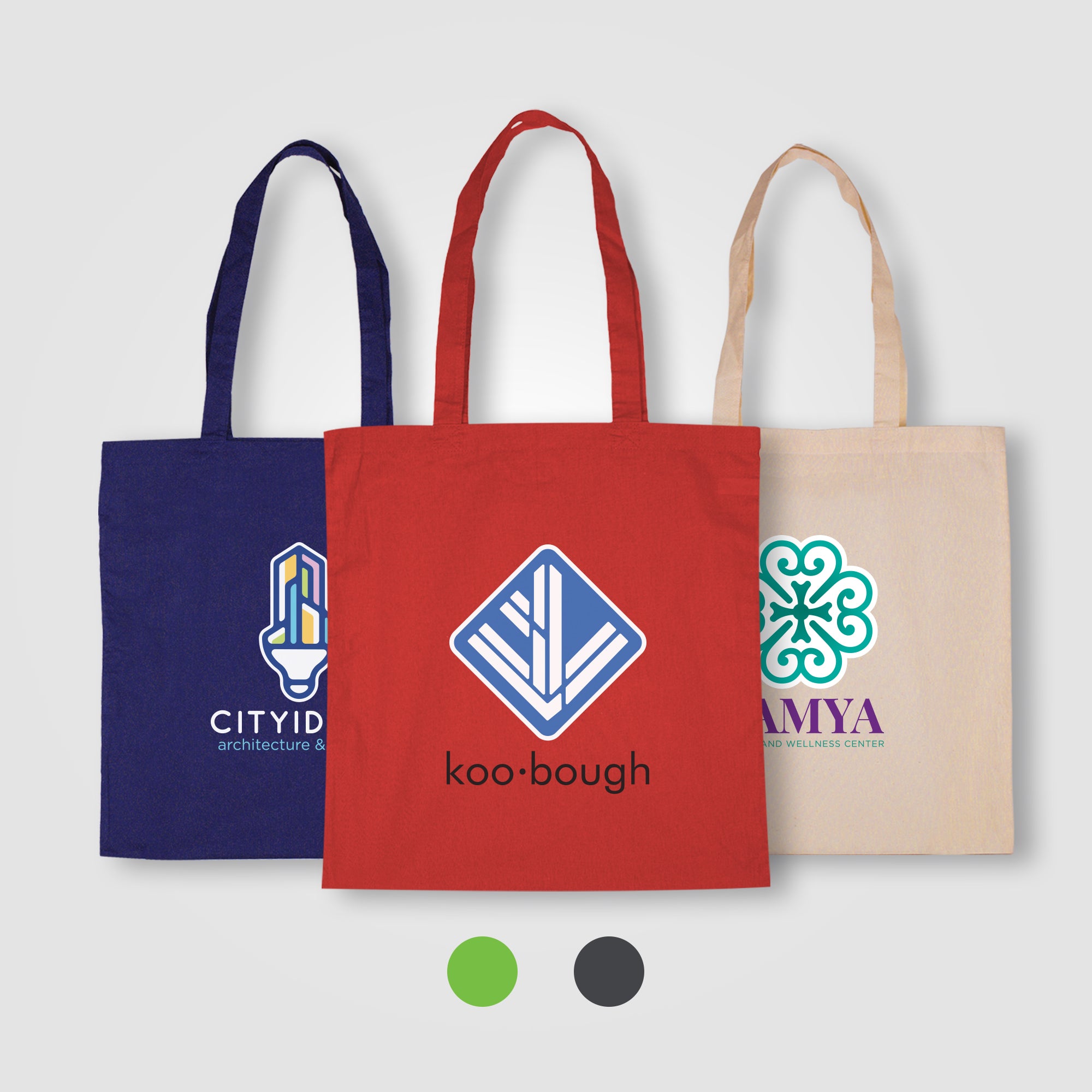 Quest - 4 oz. Cotton Tote Bag - Heat Transfer-zoom-1