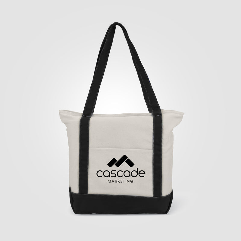 Zephyr - Cotton Canvas Tote Bag-zoom-