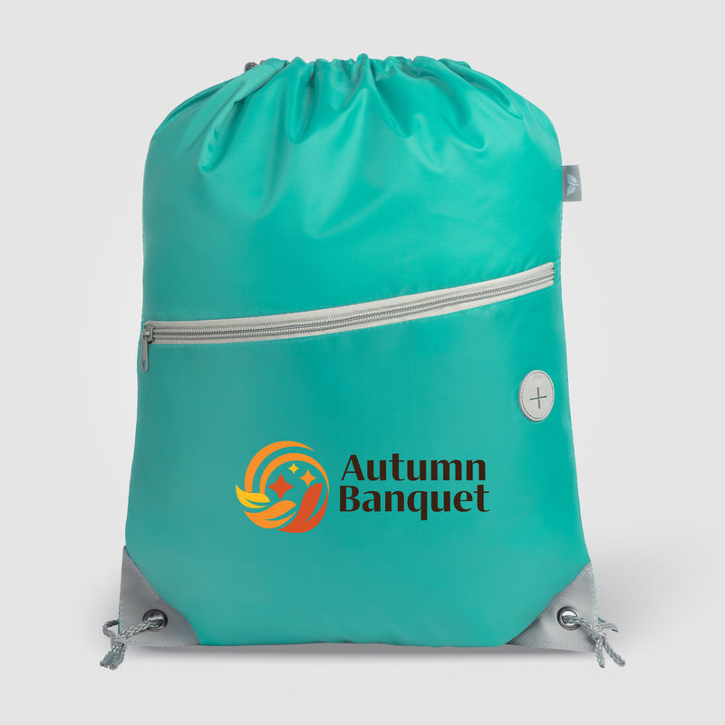 Daypack - RPET Drawstring Backpack - ColorJet-zoom-