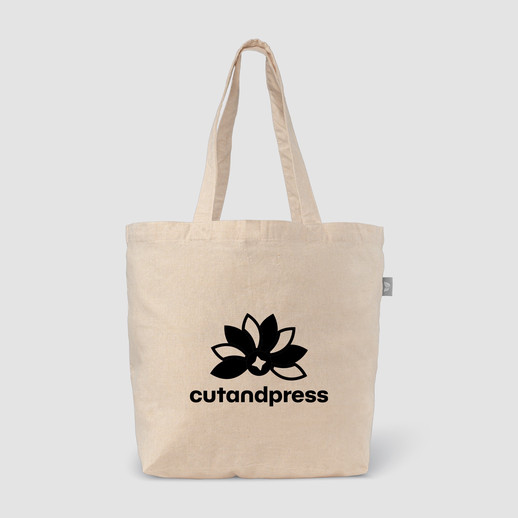 Image of the Budget Shopper Tote - 5 oz Recycled Cotton Blend promotional product, SKU UJA.