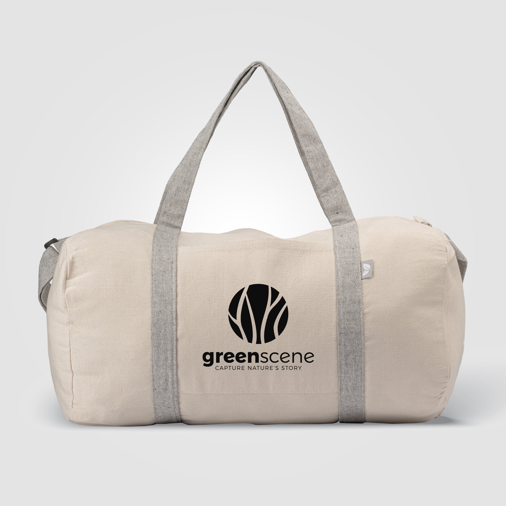 Loom - Recycled Cotton Blend Duffel Bag-zoom-2