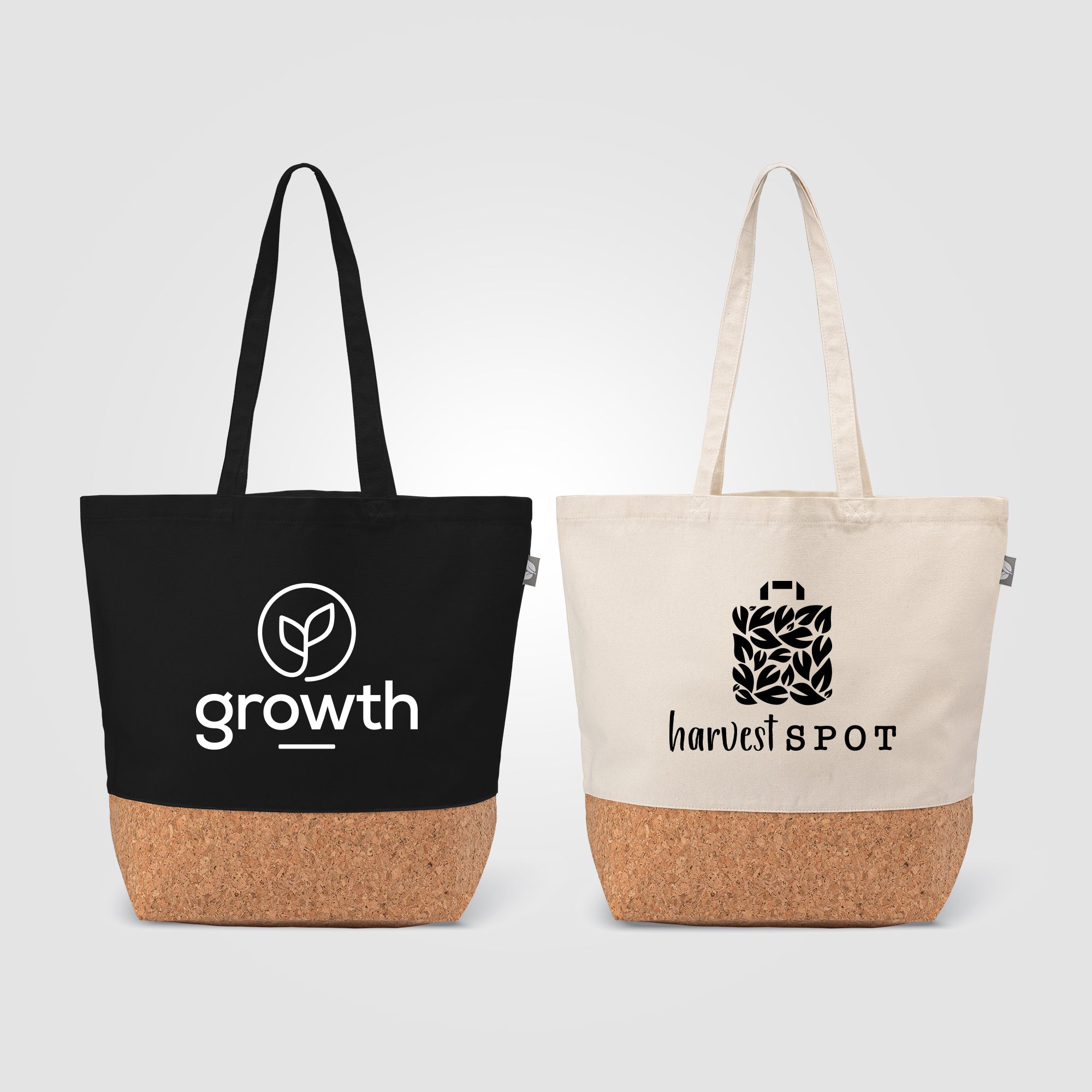 Alentejo - Recycled Cotton Tote Bag with Cork Bottom-zoom-1