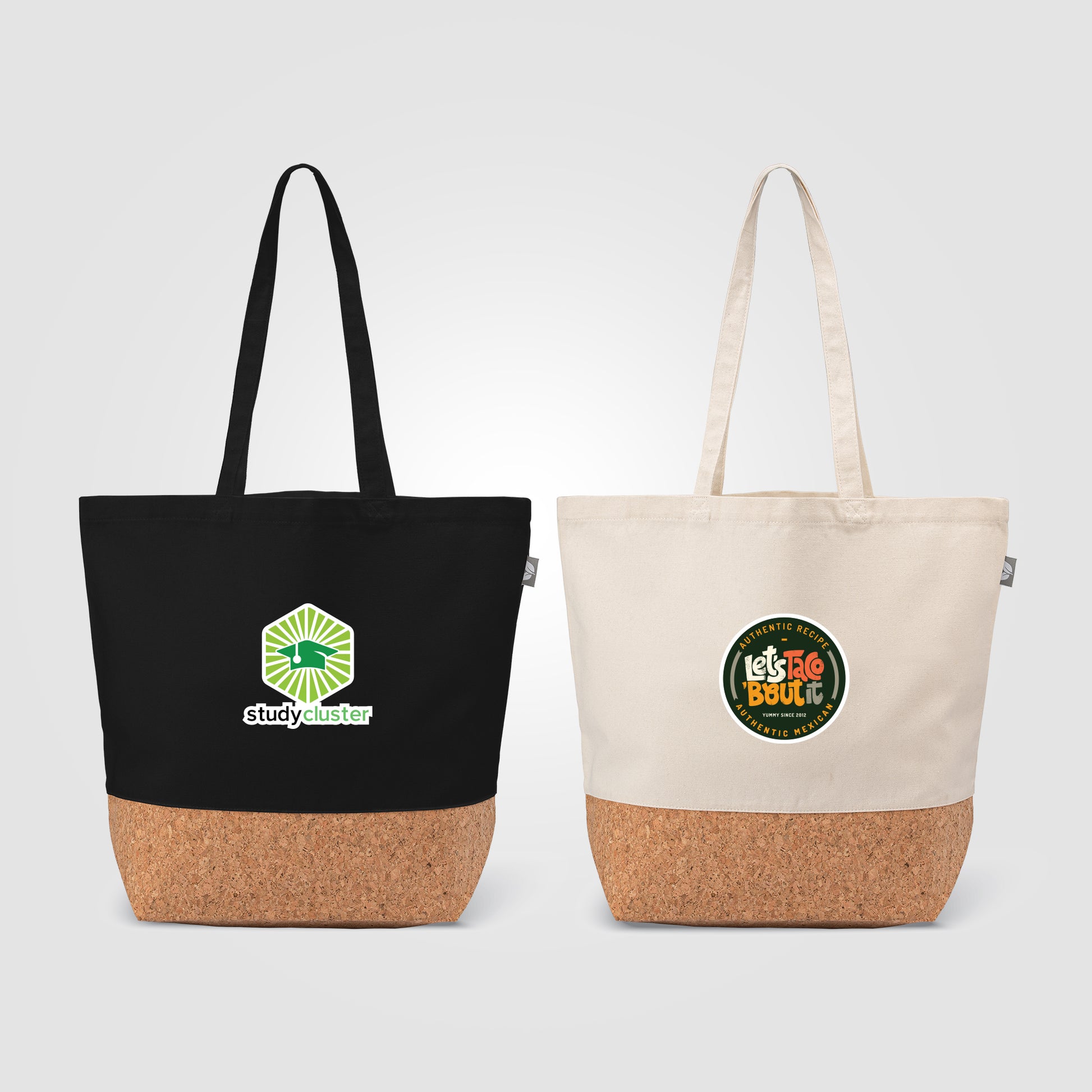 Alentejo - Recycled Cotton Tote Bag with Cork Bottom - Heat Transfer-1