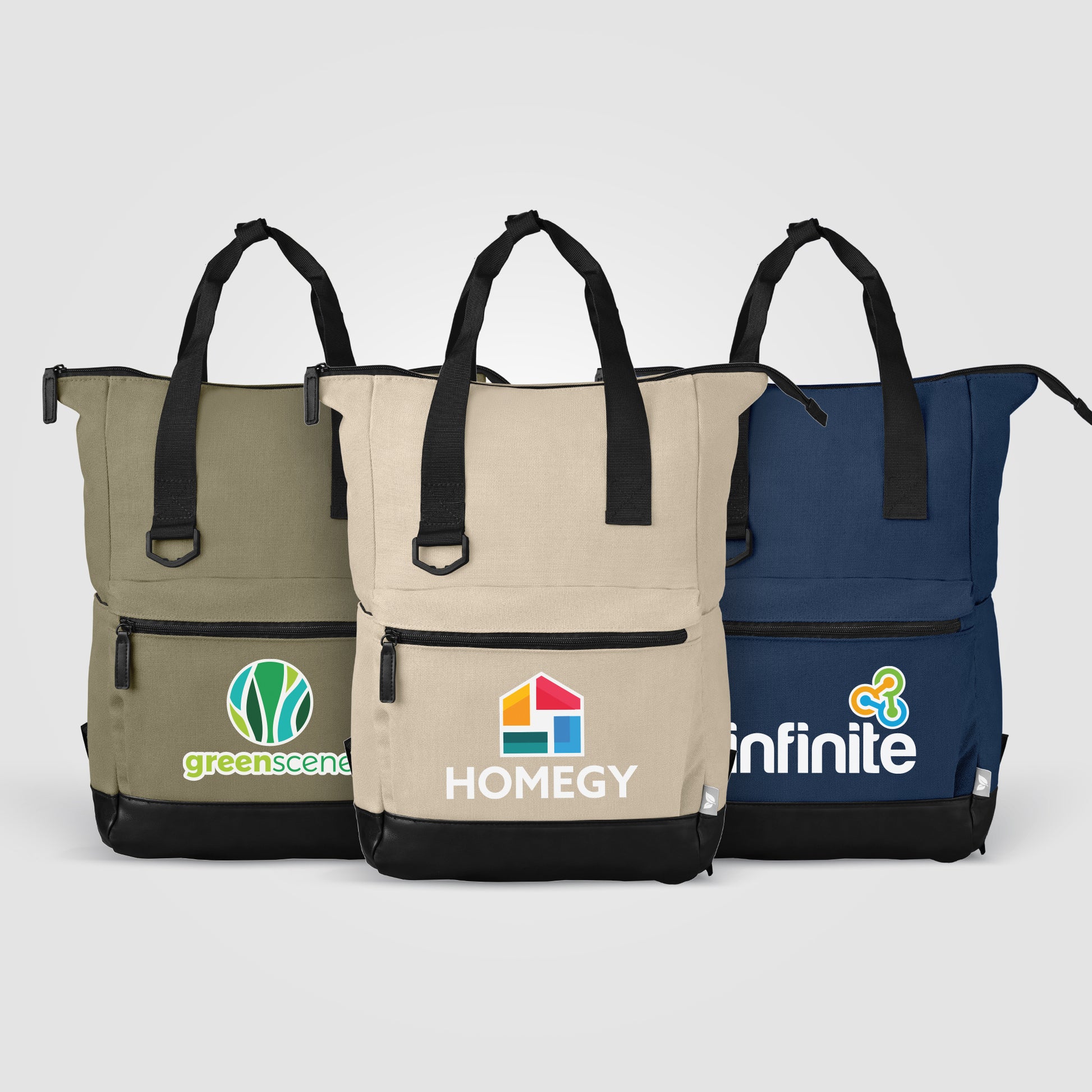 Odyssey Pack Recycled Cotton Canvas Tote Bag - 16 oz. - Heat Transfer-1